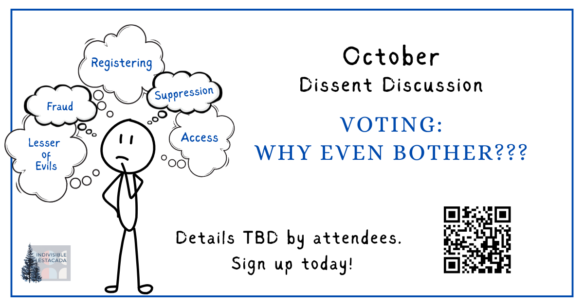 [October Dissent Discussion]